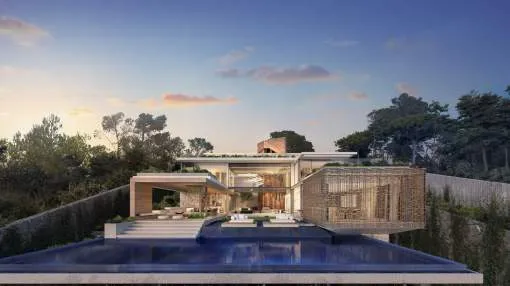 Impressive villa with stunning views located in the exclusive gated community Vista Alegre - Ibiza Impressive villa with stunning views located in the exclusive gated community Vista Alegre - Ibiza